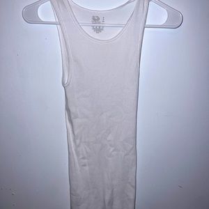 Plain white wife beater